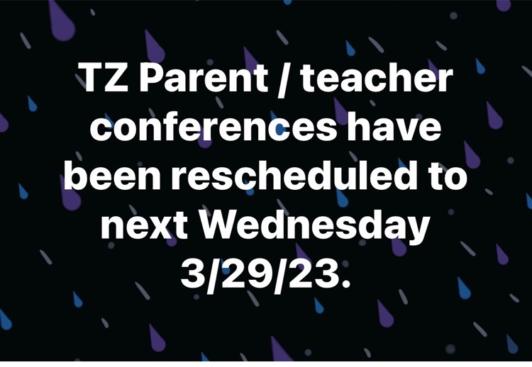 rescheduled 